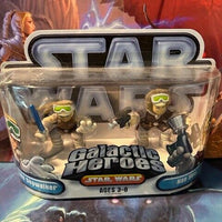 Luke Skywalker & Han Solo Hoth Gear 2 pk Galactic Heroes Star Wars Empire Strike