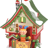 Jacques Jack in the Box Shop Department 56 North Pole Village 6011411 Christmas