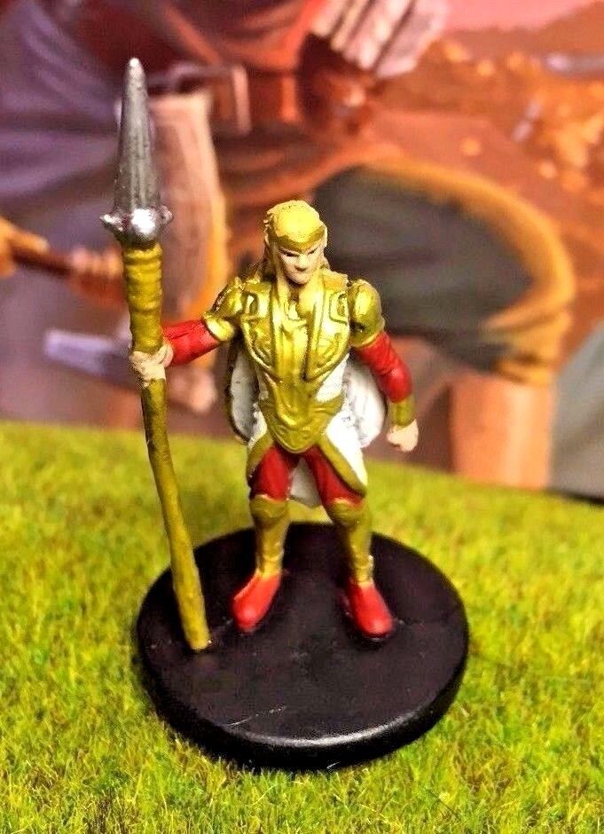 Sun Elf Guard D&D Miniature Dungeons Dragons Tyranny soldier fighter warrior 9 Z