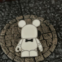 White Blank Tux Vinylmation Bow Tie Mickey Disney Collectible Trader Pin