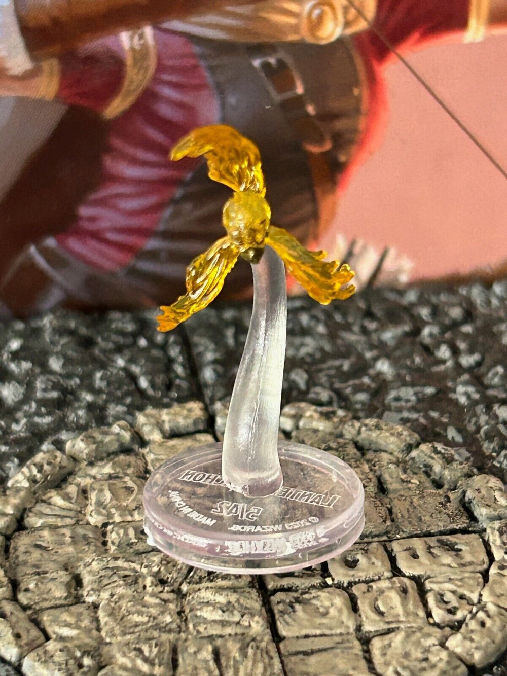 Lantern Archon D&D Miniature Dungeons Dragons Planescape Multiverse 4 wisp skull