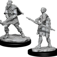 Female Human Ranger W11 2 pk Nolzur's D&D miniature Dungeons Dragons unpainted Z