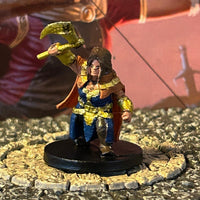 Gold Dwarf Guard D&D Miniature Dungeons Dragons Elemental Evil 15 fighter cleric