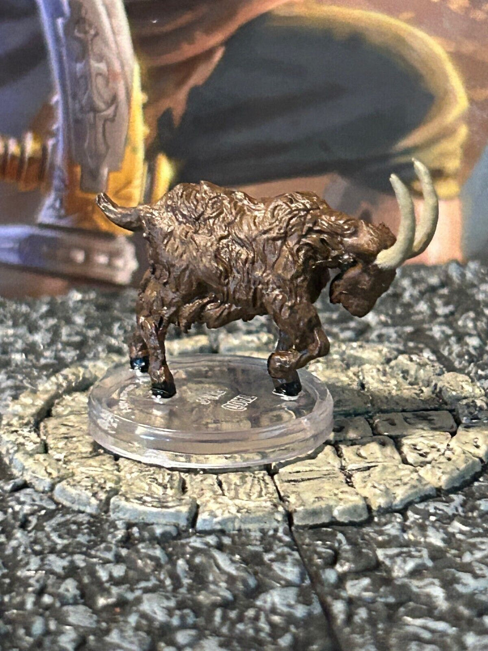 Goat D&D Miniature Dungeons Dragons Quests Infinite Staircase 3 medium druid