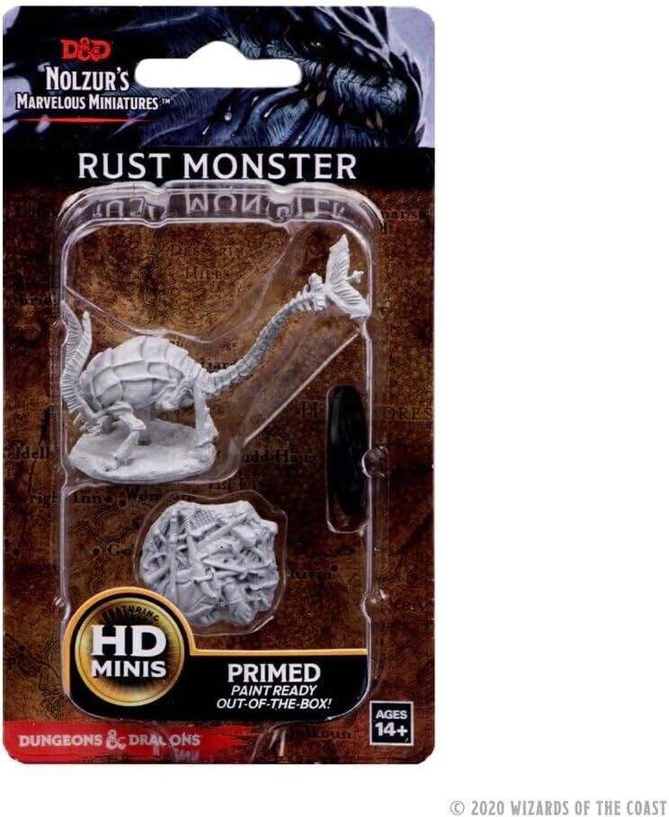 Rust Monster 2 pk W5 Nolzur's D&D miniature Dungeons Dragons unpainted medium Z