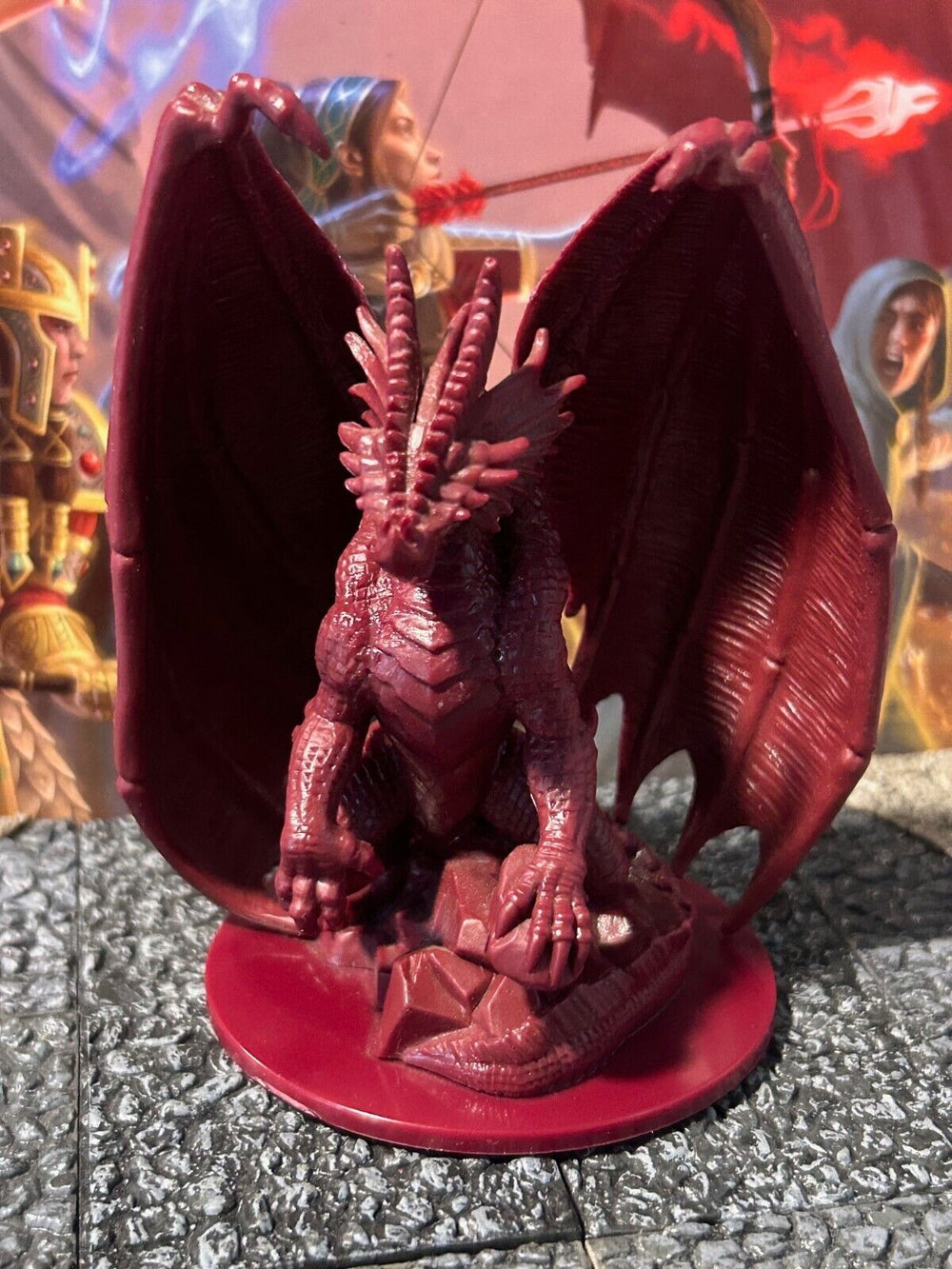 Ashardalon Red Dragon D&D Miniature Dungeons Dragons Wrath of Huge Adult