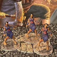 Zombie 3 pack D&D Miniature Dungeons Dragons Shattered Obelisk undead warrior 4