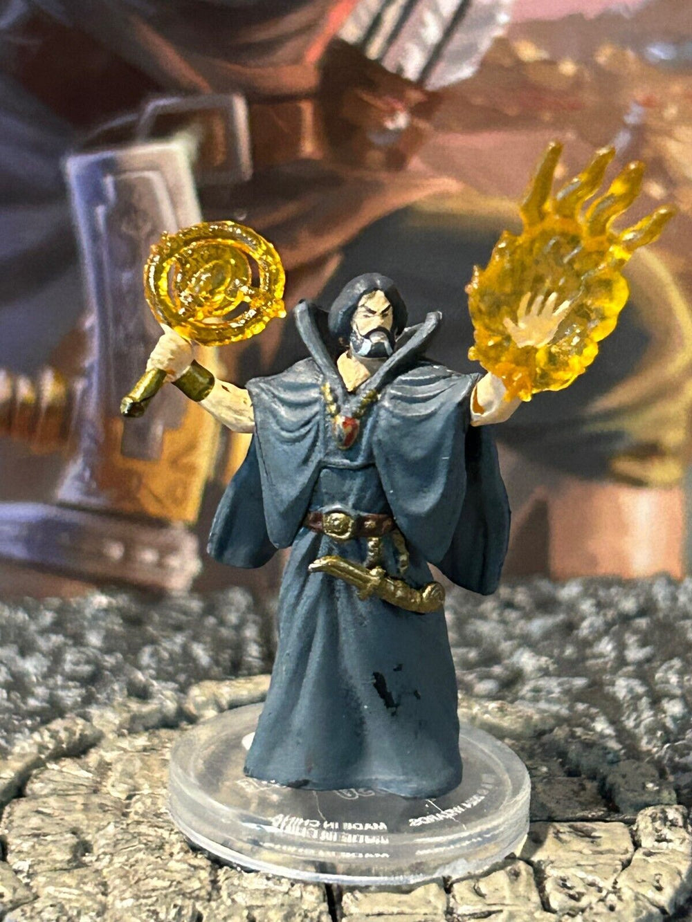 Mordenkainen 1E D&D Miniature Dungeons Dragons 50th Anniversary wizard archmage