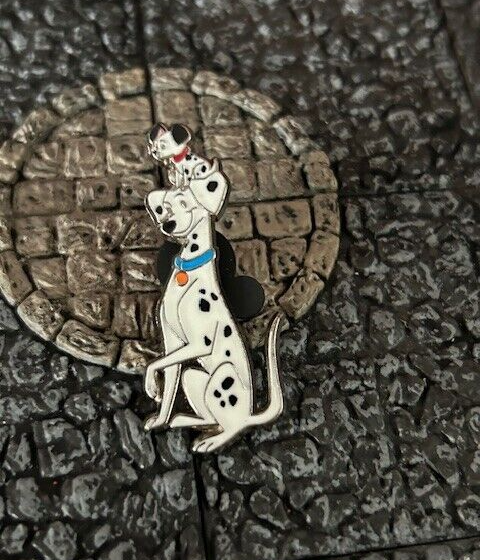 Perdita & Puppy SDR 2021 Cats Dogs Mystery Disney Collectible Trader Pin