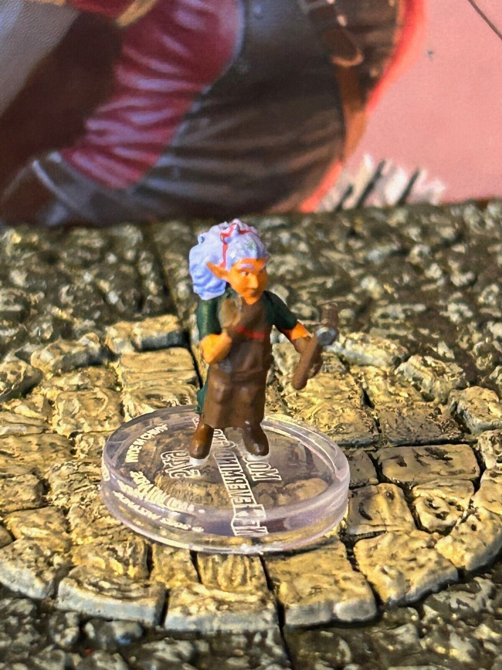 Mount Nevermind Gnome D&D Miniature Dungeons Dragons Dragonlance villager npc 5