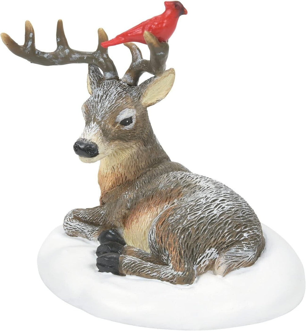 Cardinal Christmas Deer Department 56 Village Accessories 6009797 reindeer Z