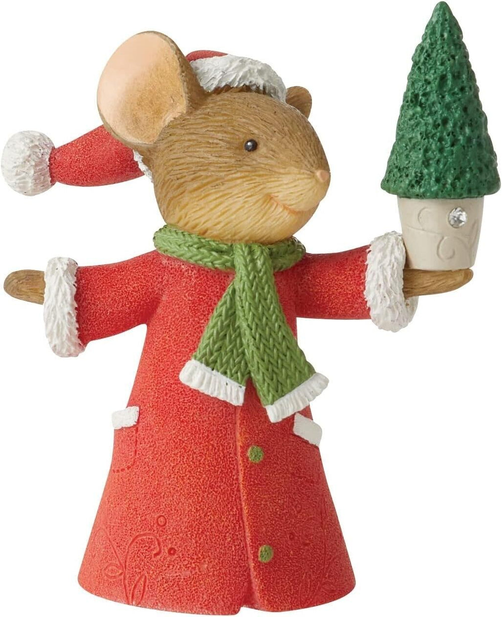 Decorating the Tree mouse 6008822 Tails with Heart Enesco figurine Christmas Z