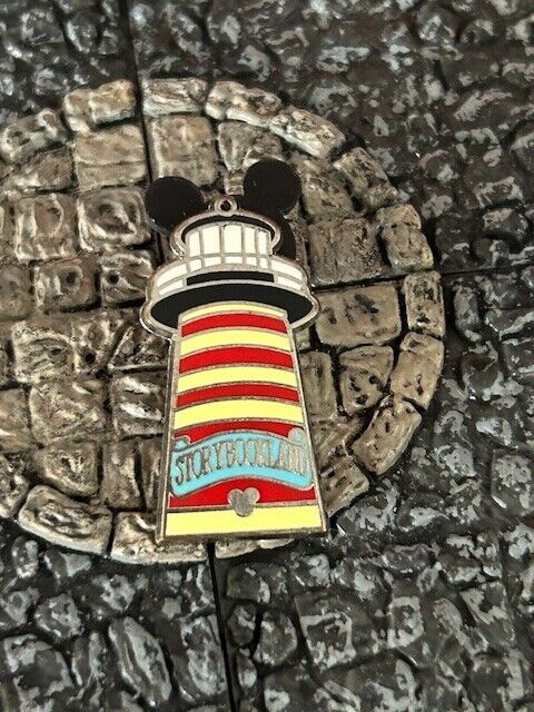 Storybookland Lighthouse Hidden Mickey Fantasyland Disney Collectible Trader Pin