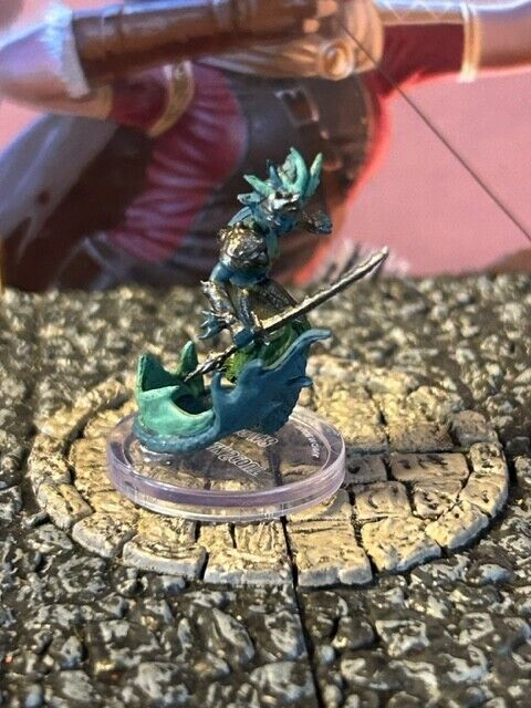 Merfolk Scout D&D Miniature Dungeons Dragons Seas & Shores 19 warrior fighter