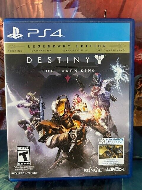 Destiny the Taken King PS4 PlayStation 4 game 2015 complete working