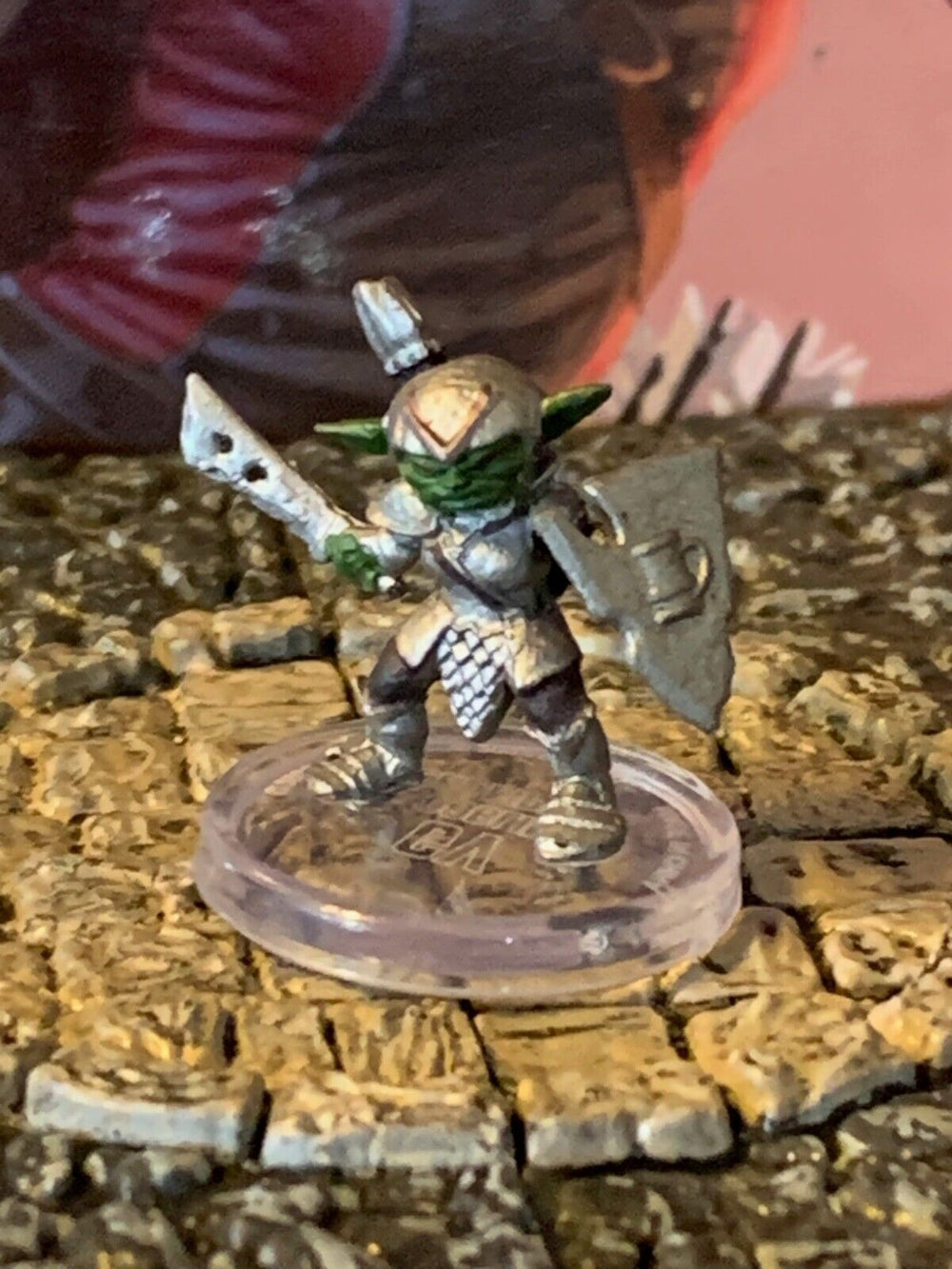 Goblin Champion Goblin Vanguard D&D Miniature Dungeons Dragons fighter paladin