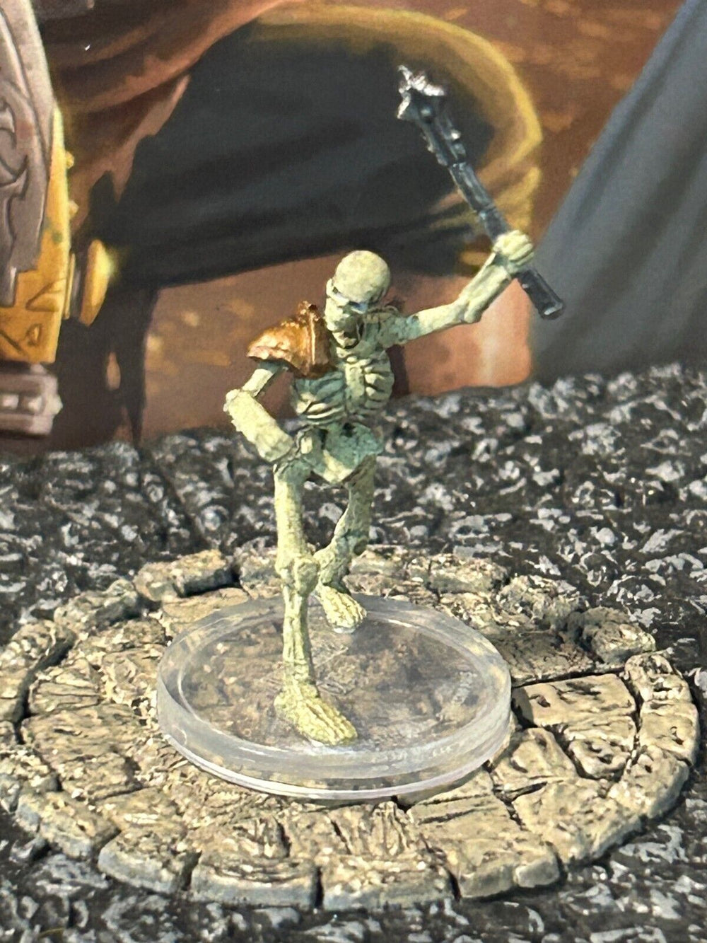 Skeleton D&D Miniature Dungeons Dragons Vecna Eve of Ruin 7 undead warrior