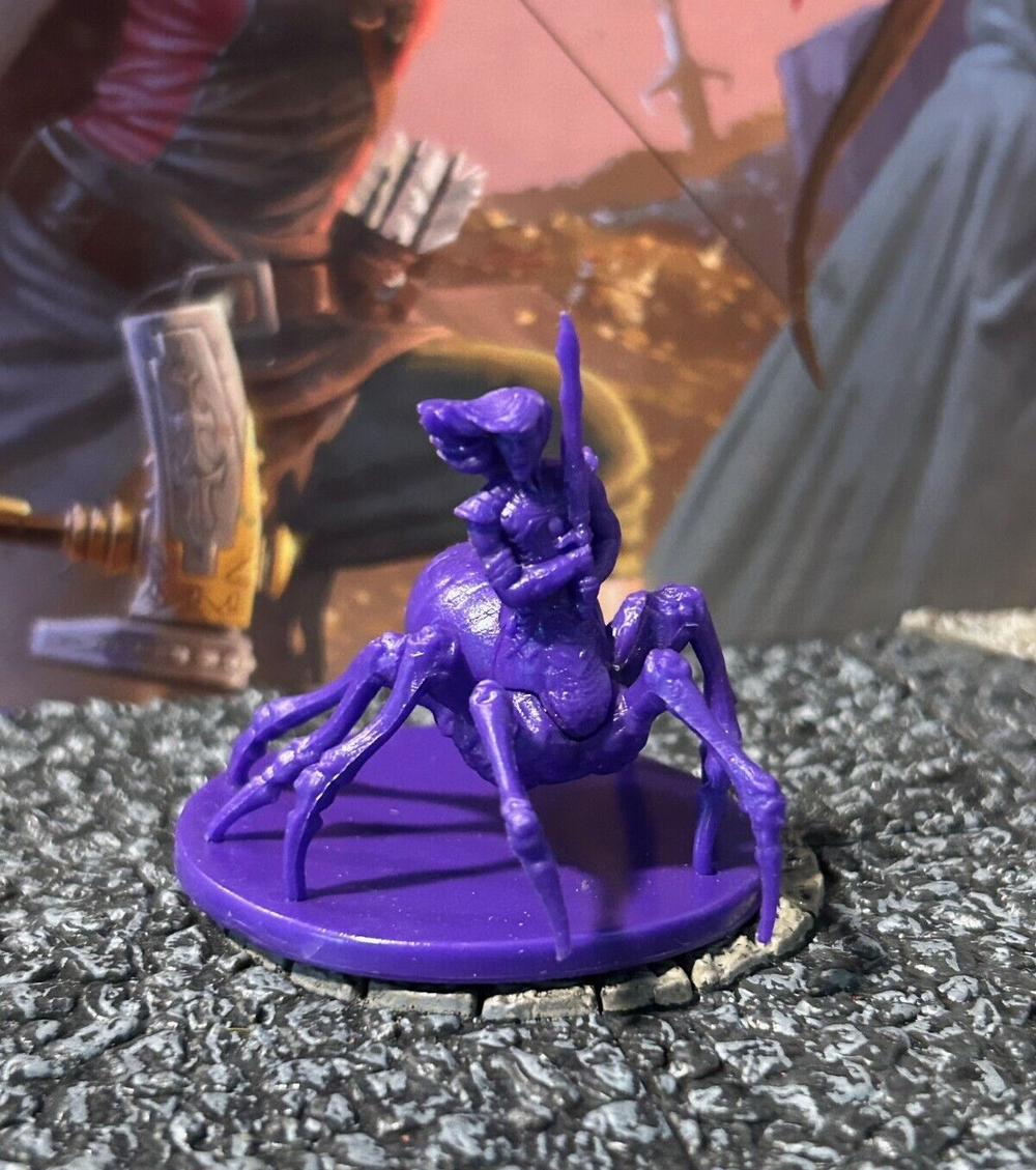 Dinin Do'Urden Drider Legend of Drizzt D&D Miniature Dungeons Dragons fanglord