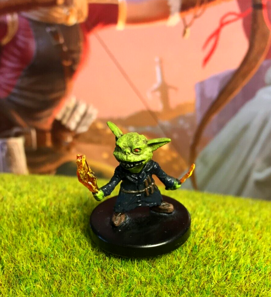 Goblin Druid D&D Miniature Dungeons Dragons The Lost Coast 2 wizard rogue mage
