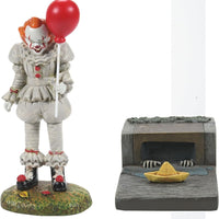 IT Pennywise & his SS Georgie Department 56 Snow Village Halloween 6007163 clown