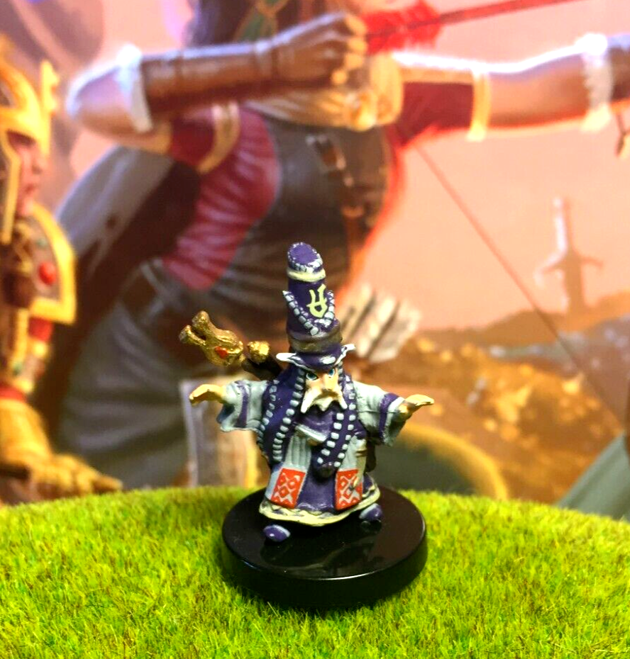 Balazar Gnome Summoner Iconic Heroes  D&D Miniature Dungeons Dragons wizard mage