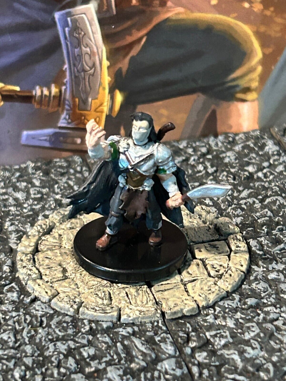 The Scribbler D&D Miniature Dungeons Dragons ranger fighter Rise of Runelords 48