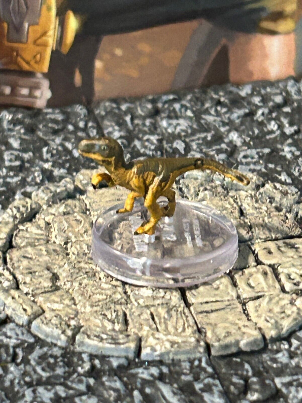 Velociraptor D&D Miniature Dungeons Dragons Tomb of Annihilation 5a dinosaur Z