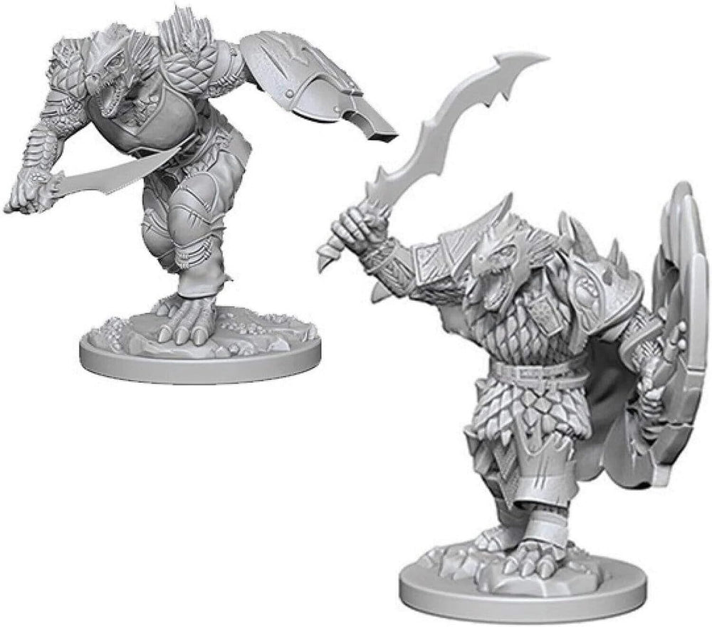 Dragonborn Fighter Male W4 Nolzur's D&D miniature Dungeons Dragons unpainted Z