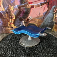 Large Magic Item Flying Carpet miniature Dungeon & Dragons D&D printed painted B