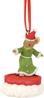 
              Button Boarder mouse 6011556 Tails with Heart Enesco Christmas hanging ornament
            