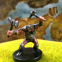 Anvil of Thunder D&D Miniature Dungeons Dragons Aberrations dwarf fighter cleric