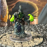 Rotten Skeletal Mage Fearsome Forces D&D Miniature Dungeons Dragons undead lich