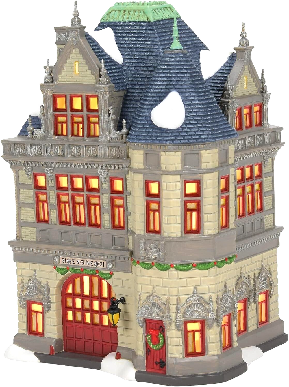 Engine Company 31 Department 56 Christmas in the City Village 6007585 fire house