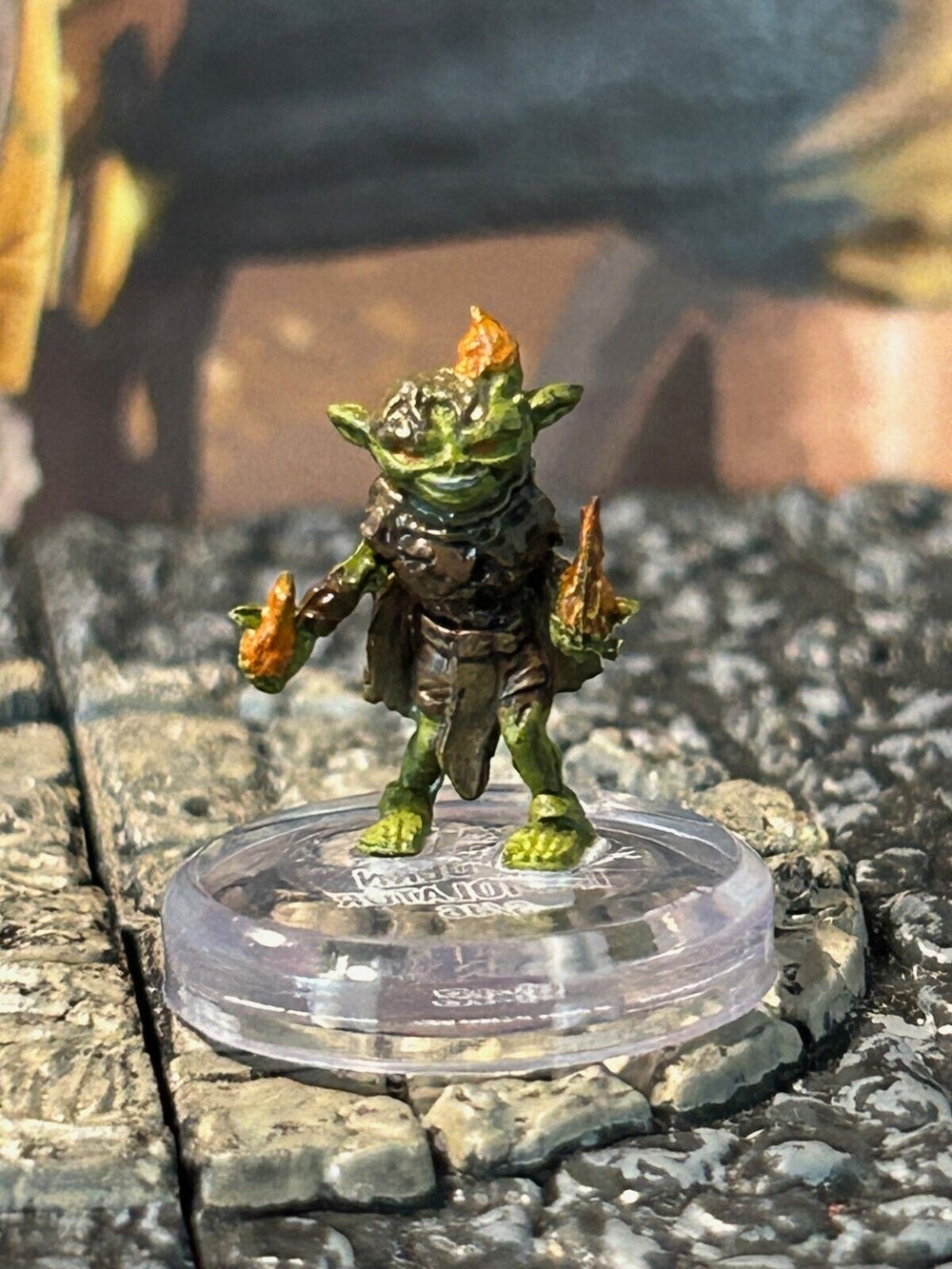 Shadern Immolator Miniature Armies of the Dead D&D Dungeons Dragons goblin mage