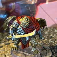 Baaz Draconian D&D Miniature Dungeons Dragons Warband Dragonlance fighter guard
