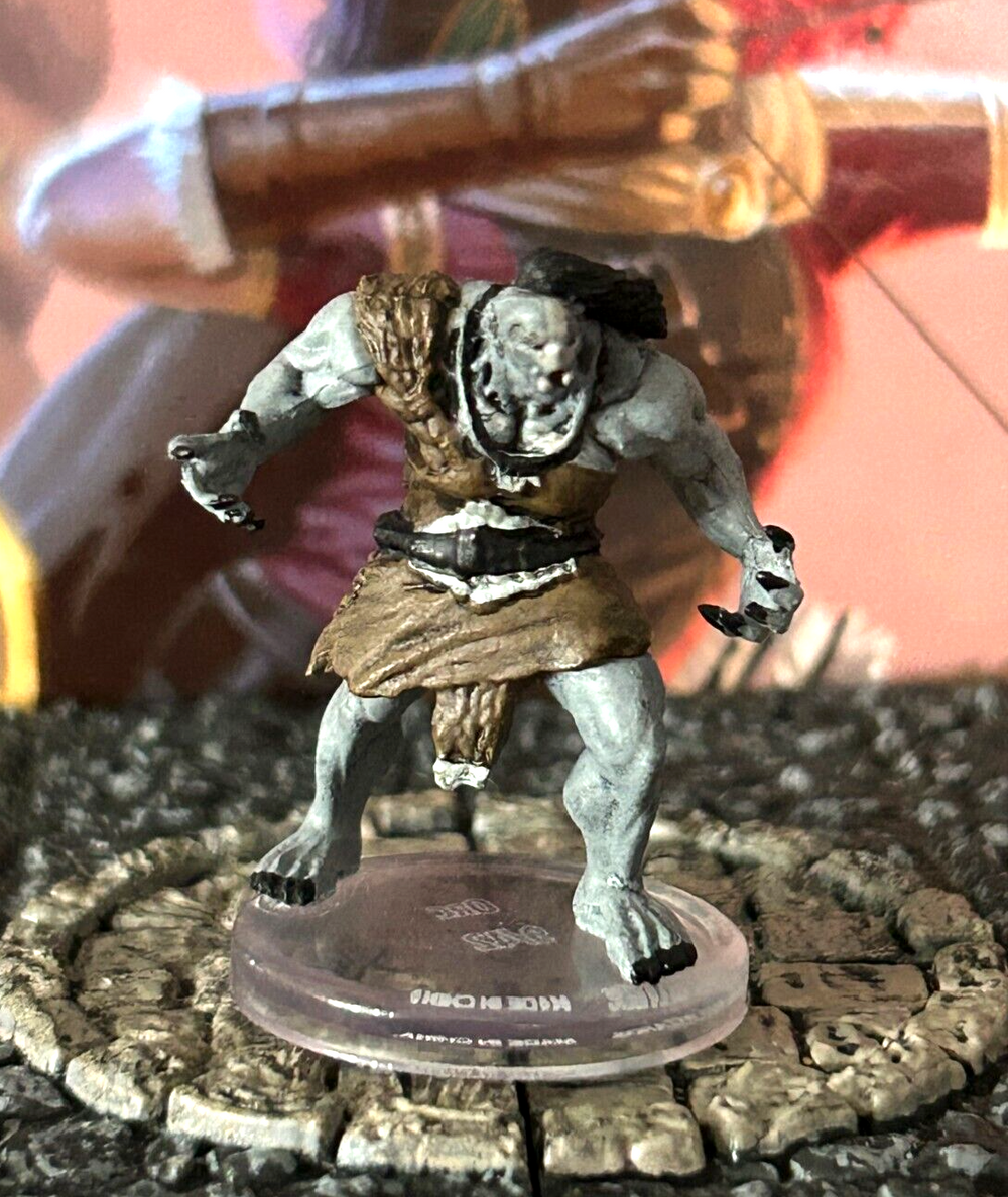 Orc D&D Miniature Dungeons Dragons Bigby Presents Glory Giants shaman monk orog