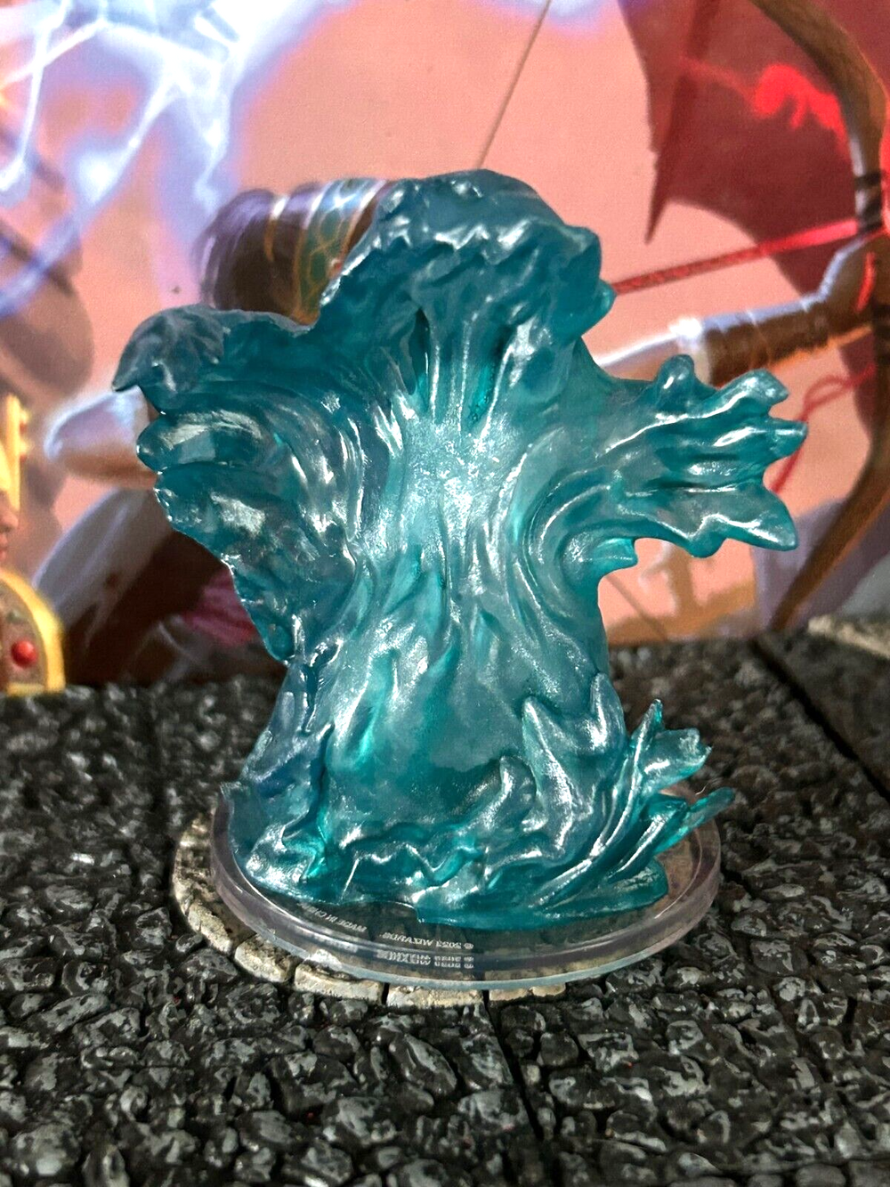Water Elemental D&D Miniature Dungeons Dragons Classic Monsters Collection D-F