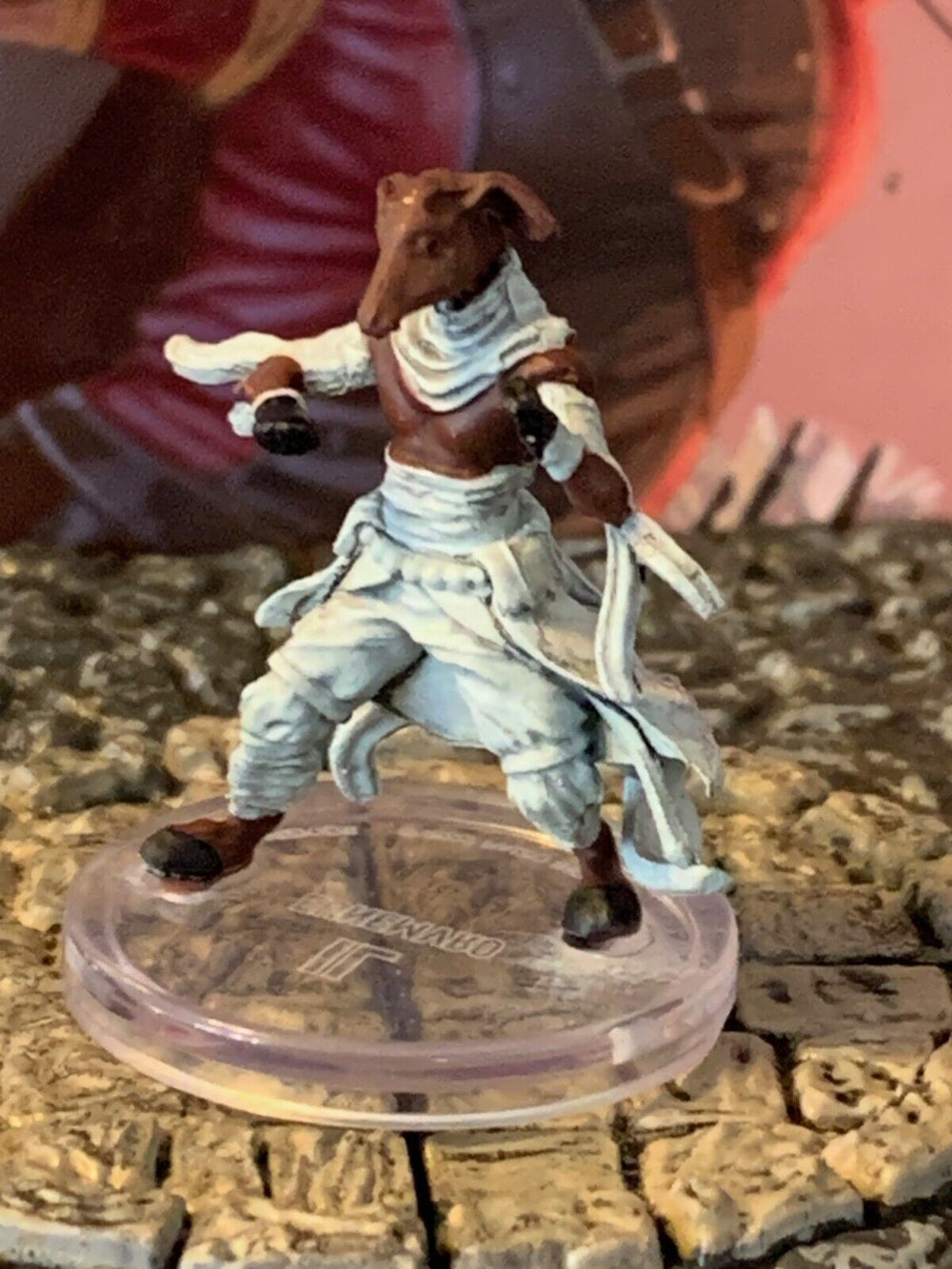 Eunemvro D&D Miniature Dungeons Dragons Impossible Lands Foes monk brawler fey