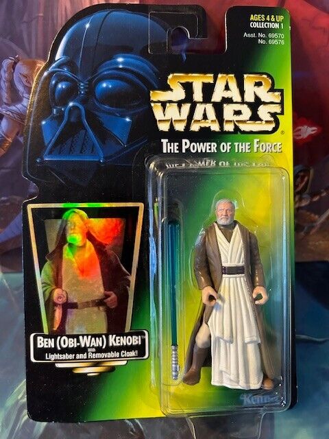 Ben (Obi-Wan) Kenobi Star Wars Power of the Force PoTF Green A New Hope 1997
