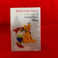 A Huggable Christmas Department 56 North Pole Village 6007621 Disney pluto elf