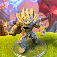 Earth Elemental D&D Miniature Dungeons Dragons Wild Shape Polymorph Summoned Lg