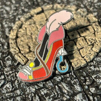 Villain Shoe Heel Captain Hook 2013 Peter Pan Disney Collectible Trader Pin