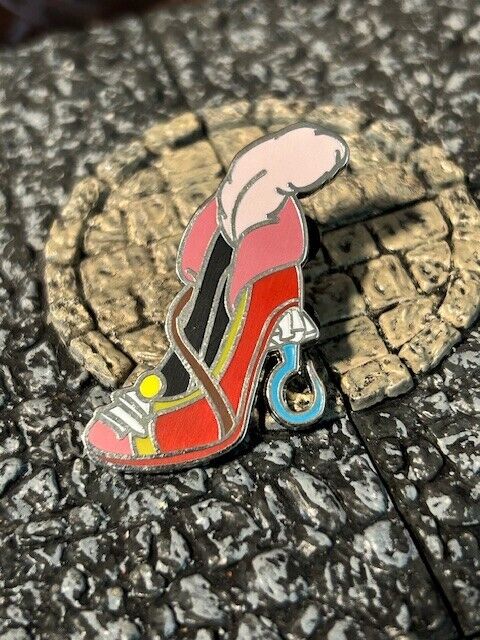 Villain Shoe Heel Captain Hook 2013 Peter Pan Disney Collectible Trader Pin