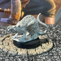 Barrow Rat Vintage Reaper Miniature D&D Dungeons Dragons metal giant dire medium