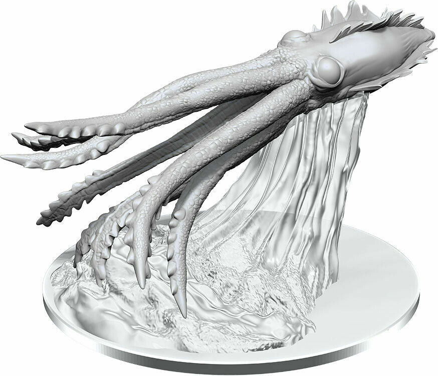 Juvenile Kraken W14 Nolzur's D&D miniature Dungeons Dragons unpainted large Z