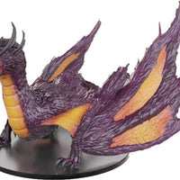 Yamaraj Pathfinder miniature D&D Dungeons & Dragons adult dragon purple Z