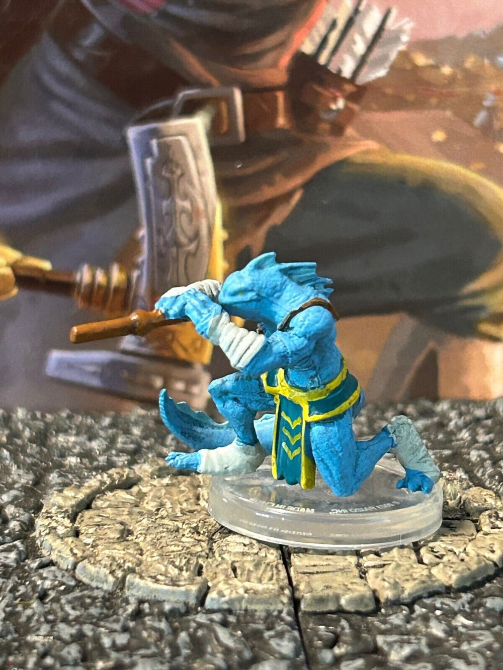 Iruxi Scout Fearsome Forces D&D Miniature Dungeons Dragons lizardfolk rogue 2