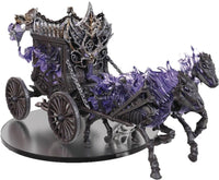 
              Death Coach Pathfinder miniature D&D Dungeons & Dragons undead carriage horse Z
            