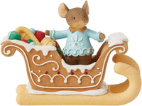 
              Sweet Deliveries mouse 6015292 Tails with Heart Gingerbread Enesco Christmas Z
            