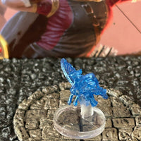 Blue Faerie Dragon Dungeon & Dragons D&D terrain painted resin miniature fairy